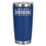 Dark Blue Thermal Metal Coffee Cup