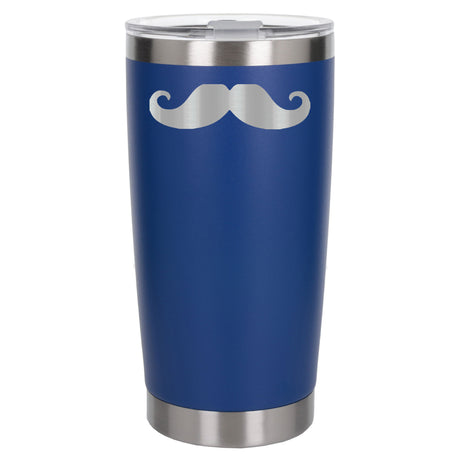 Dark Blue Thermal Metal Coffee Cup