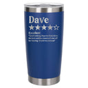 Review Engraved Travel Mug Birthday Gift, Thermal Metal Coffee Cup