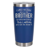 Dark Blue Thermal Metal Coffee Cup