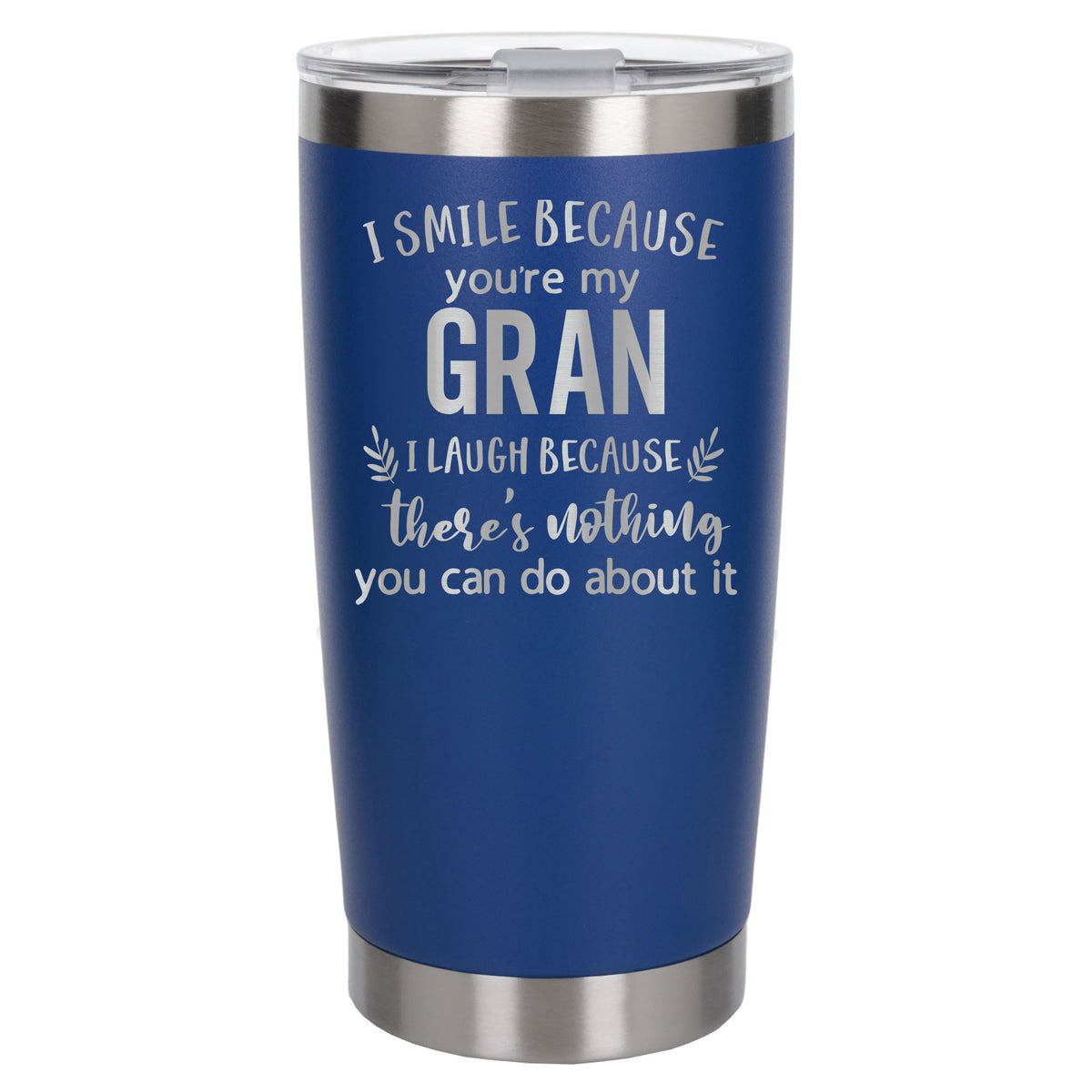 Dark Blue Thermal Metal Coffee Cup