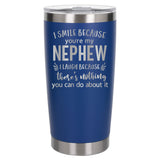 Dark Blue Thermal Metal Coffee Cup