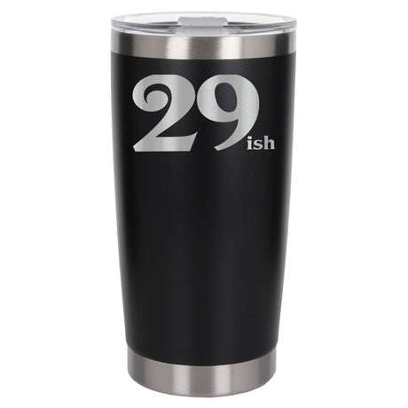Black Thermal Metal Coffee Cup