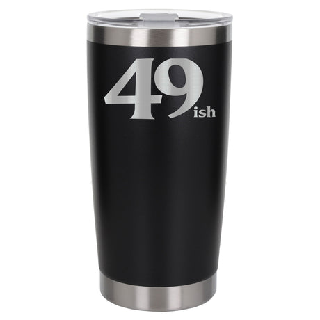 Black Thermal Metal Coffee Cup