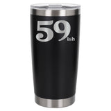 Black Thermal Metal Coffee Cup