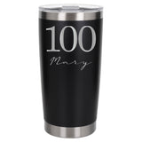Black Thermal Metal Coffee Cup