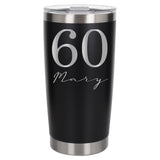 Black Thermal Metal Coffee Cup