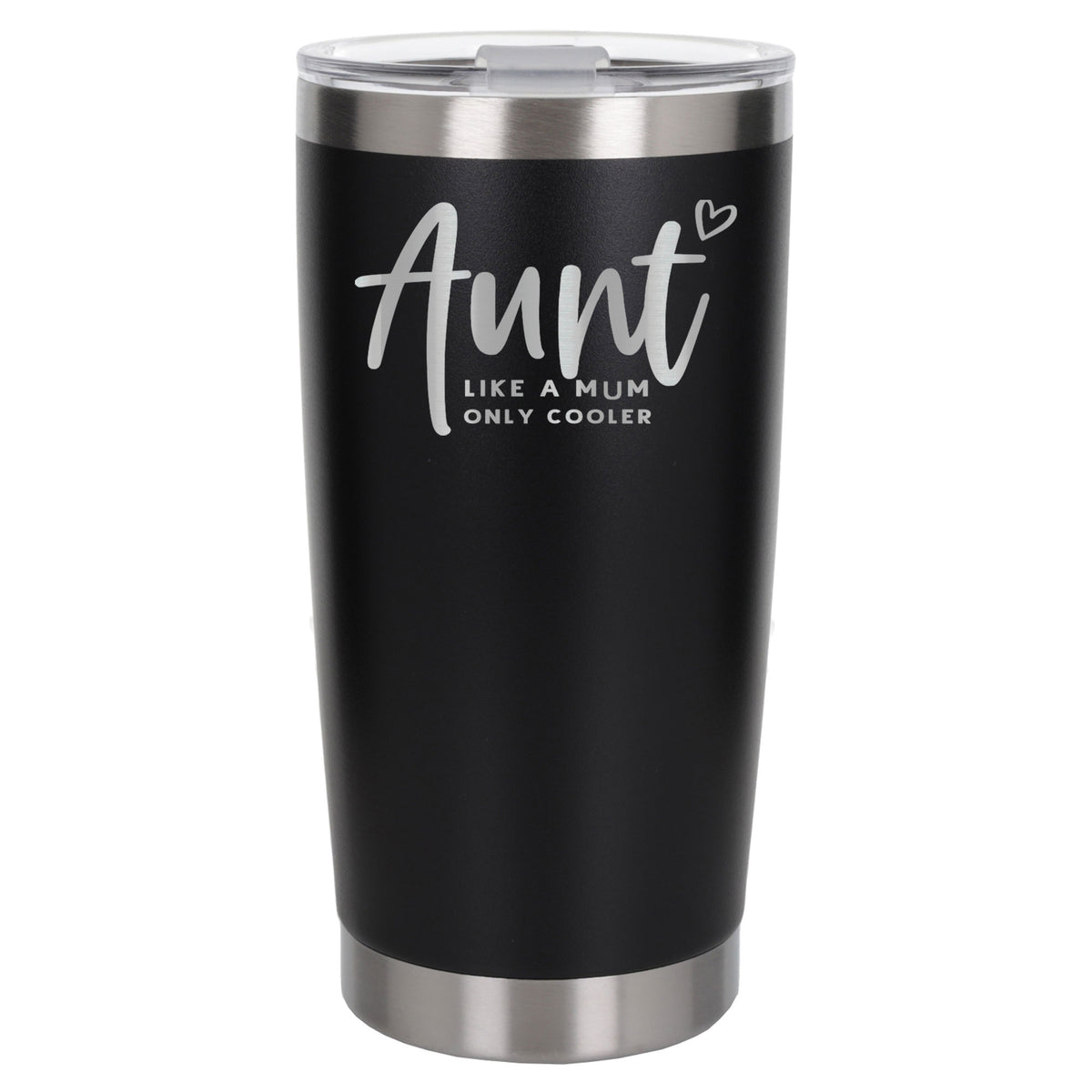 Black Thermal Metal Coffee Cup