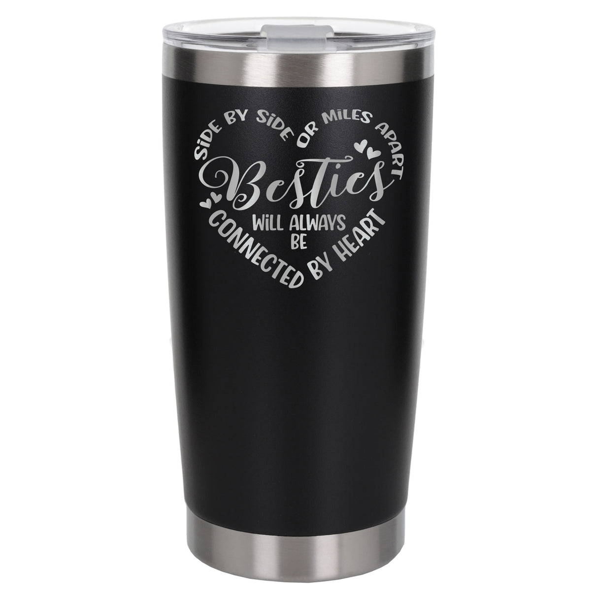 Black Thermal Metal Coffee Cup