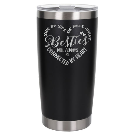 Black Thermal Metal Coffee Cup