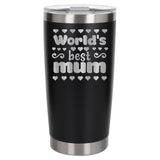 Black Thermal Metal Coffee Cup