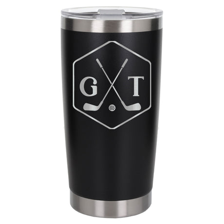 Black Thermal Metal Coffee Cup