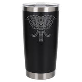 Black Thermal Metal Coffee Cup