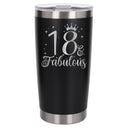 Black Thermal Metal Coffee Cup