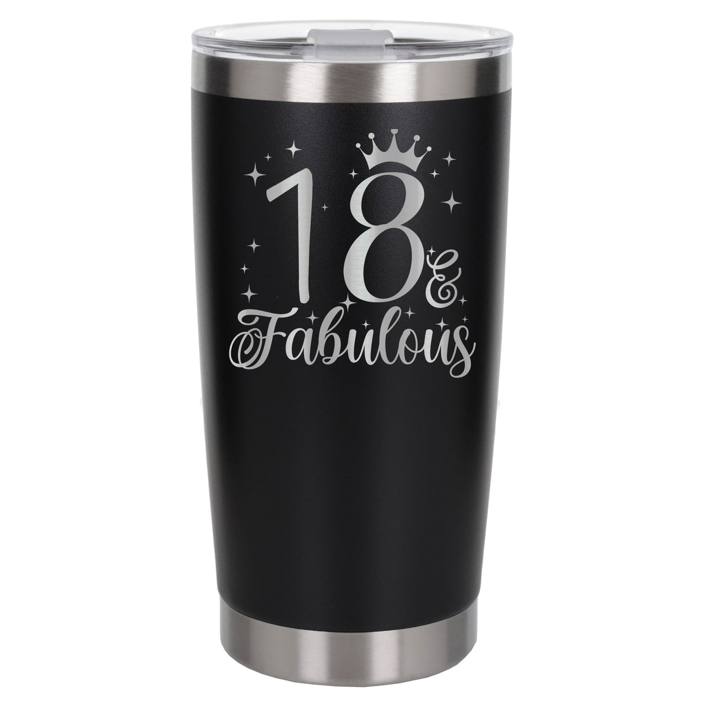 Black Thermal Metal Coffee Cup