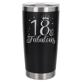 Black Thermal Metal Coffee Cup