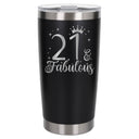 Black Thermal Metal Coffee Cup