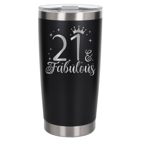 Black Thermal Metal Coffee Cup