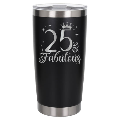 Black Thermal Metal Coffee Cup