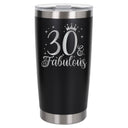 Black Thermal Metal Coffee Cup