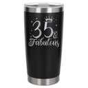Black Thermal Metal Coffee Cup