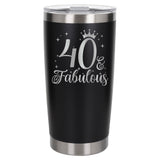 Black Thermal Metal Coffee Cup
