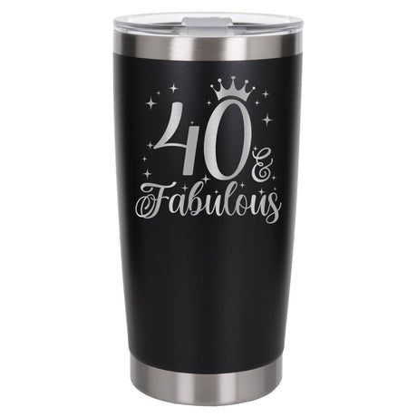 Black Thermal Metal Coffee Cup
