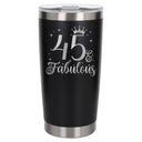 Black Thermal Metal Coffee Cup