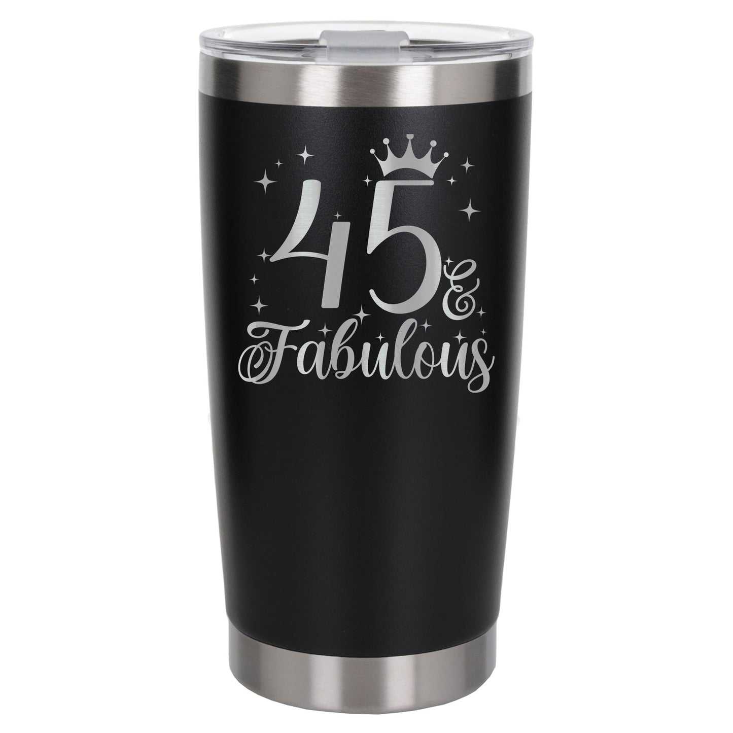 Black Thermal Metal Coffee Cup