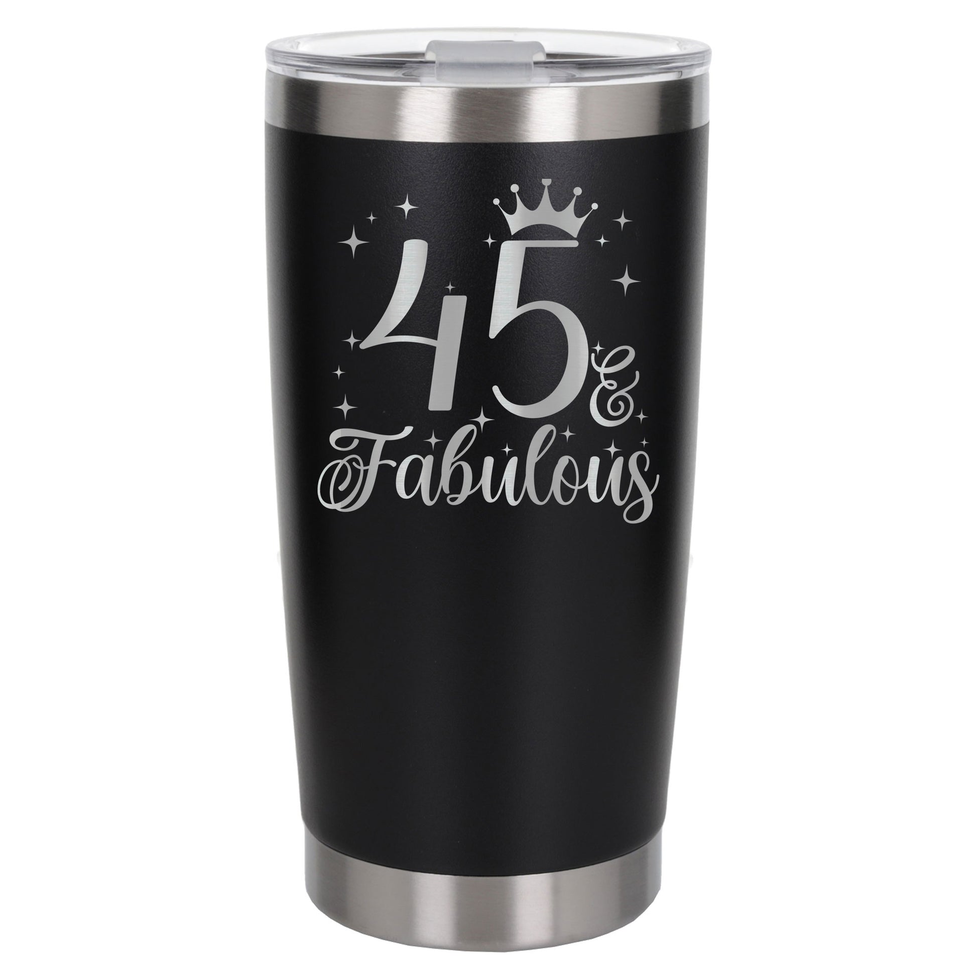 Black Thermal Metal Coffee Cup