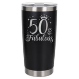 Black Thermal Metal Coffee Cup