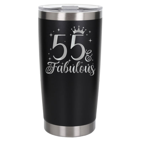 Black Thermal Metal Coffee Cup