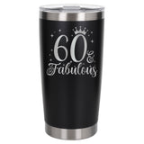 Black Thermal Metal Coffee Cup