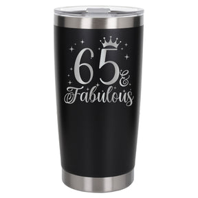 Black Thermal Metal Coffee Cup