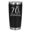Black Thermal Metal Coffee Cup