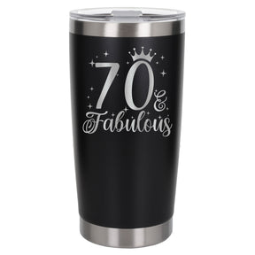 Black Thermal Metal Coffee Cup