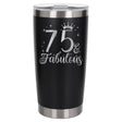 Black Thermal Metal Coffee Cup
