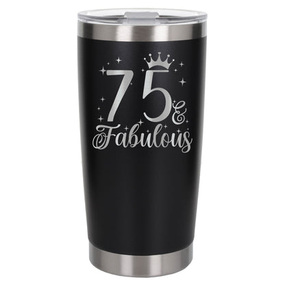 Black Thermal Metal Coffee Cup