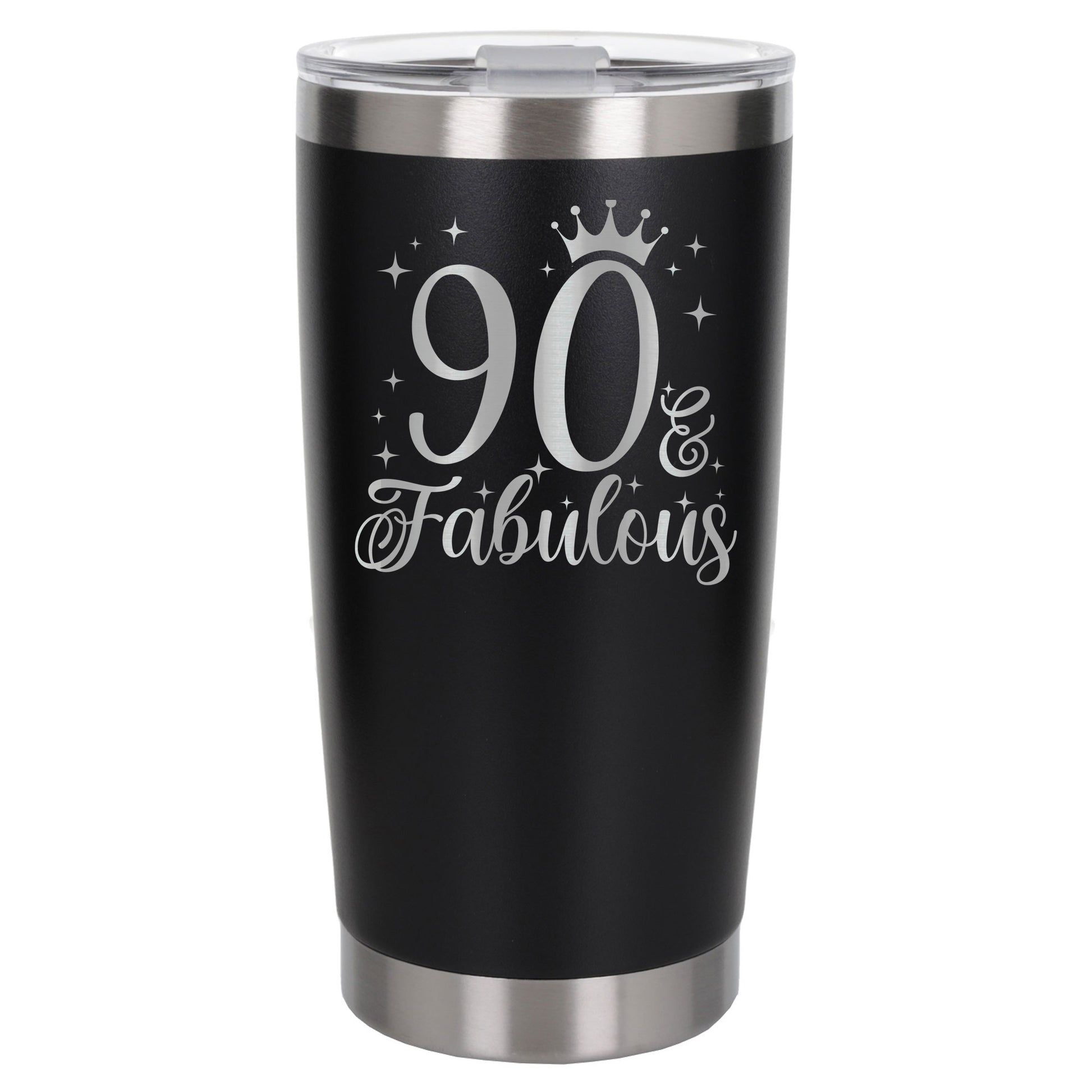 Black Thermal Metal Coffee Cup