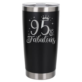 Black Thermal Metal Coffee Cup