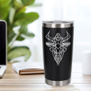 Black Thermal Metal Coffee Cup