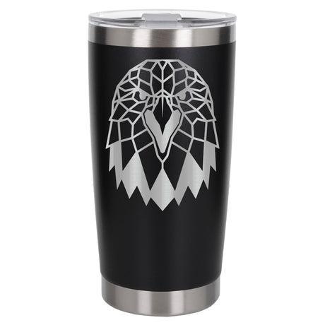 Black Thermal Metal Coffee Cup