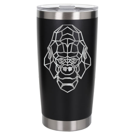 Black Thermal Metal Coffee Cup