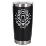 Black Thermal Metal Coffee Cup