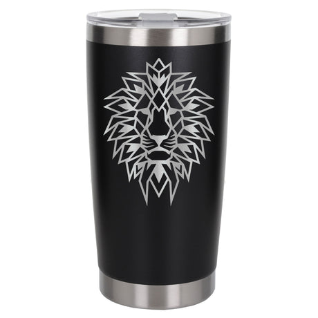 Black Thermal Metal Coffee Cup