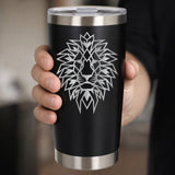 Black Thermal Metal Coffee Cup