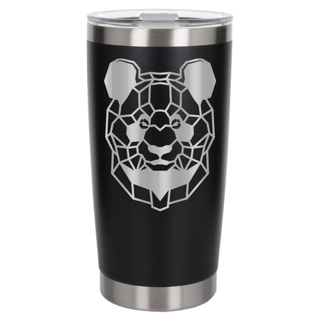 Black Thermal Metal Coffee Cup
