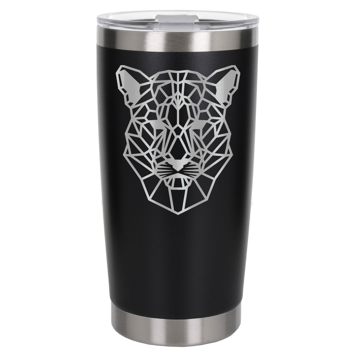 Black Thermal Metal Coffee Cup