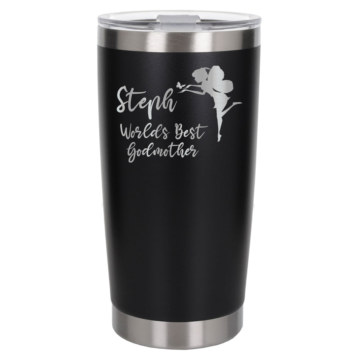 Black Thermal Metal Coffee Cup