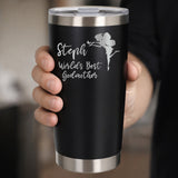 Black Thermal Metal Coffee Cup